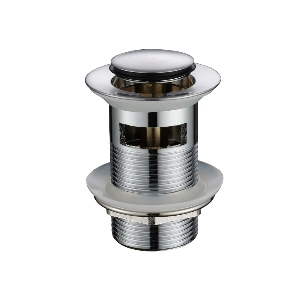 32Mm Pop-Up Waste With Overlow Electroplated
Brushed Chrome
