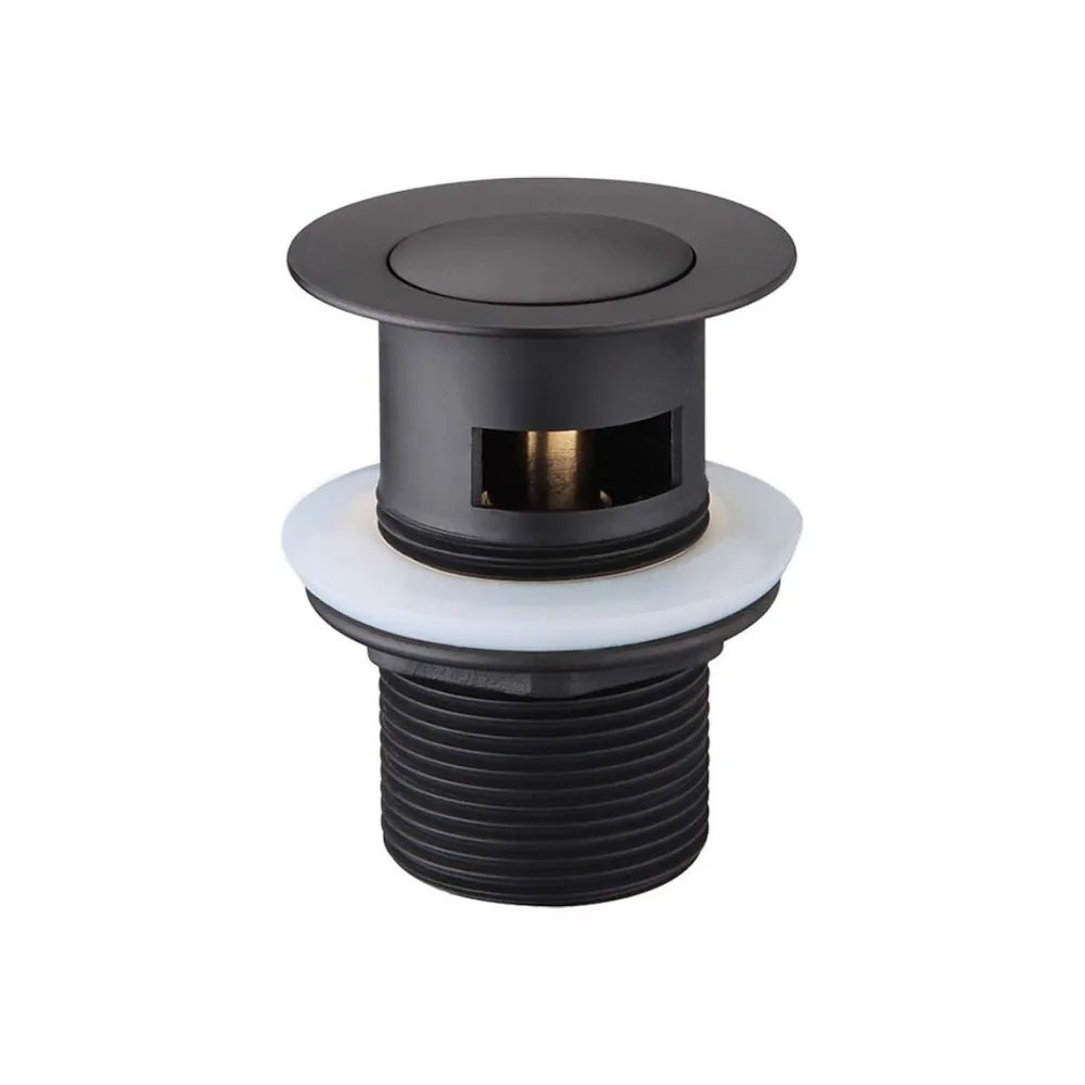 32Mm Pop-Up Waste With Overlow Electroplated
Matt Black