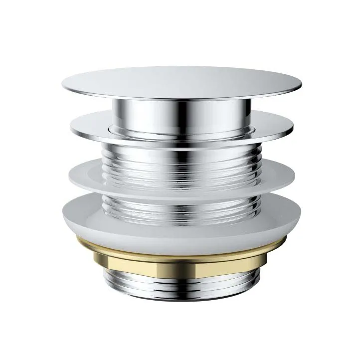 40Mm Pop-Up Waste For Baths
With Pull Out Centre Electroplated Chrome