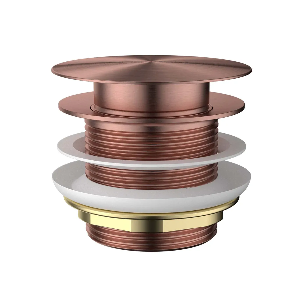 40Mm Pop-Up Waste For Baths
With Pull Out Centre PVDChampagne