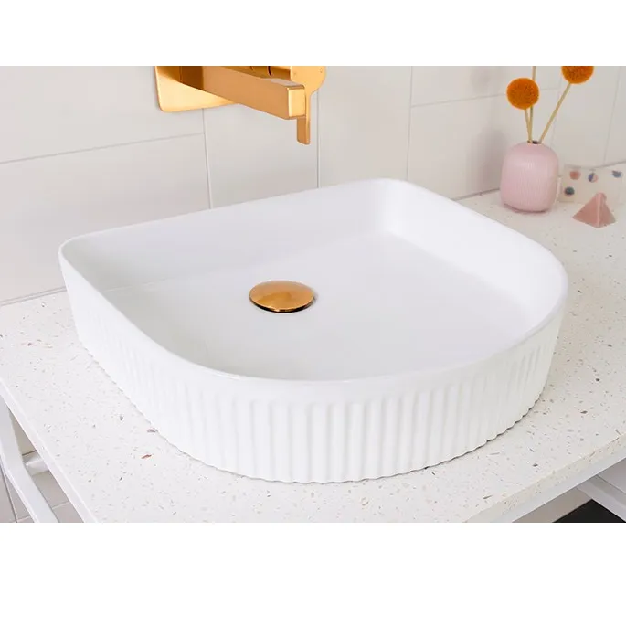 Arch Fluted Above Counter Basin thumbnail 7