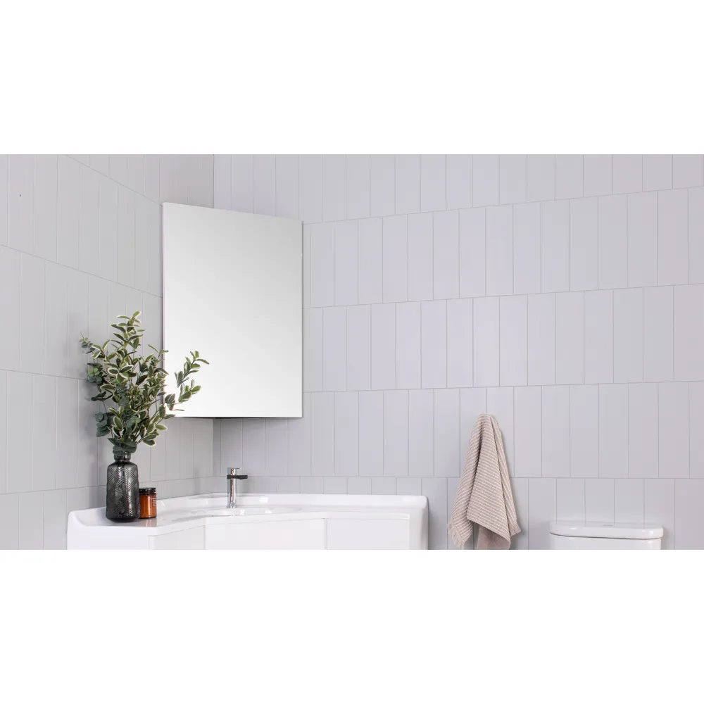 Glacier Corner Mirrored Cabinet thumbnail 4