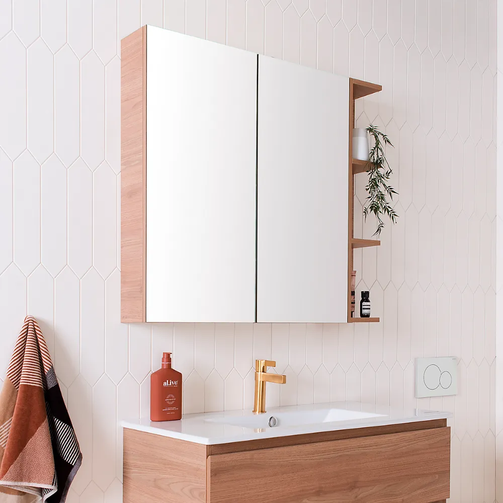 Glacier Shelf Mirrored Cabinet thumbnail 2