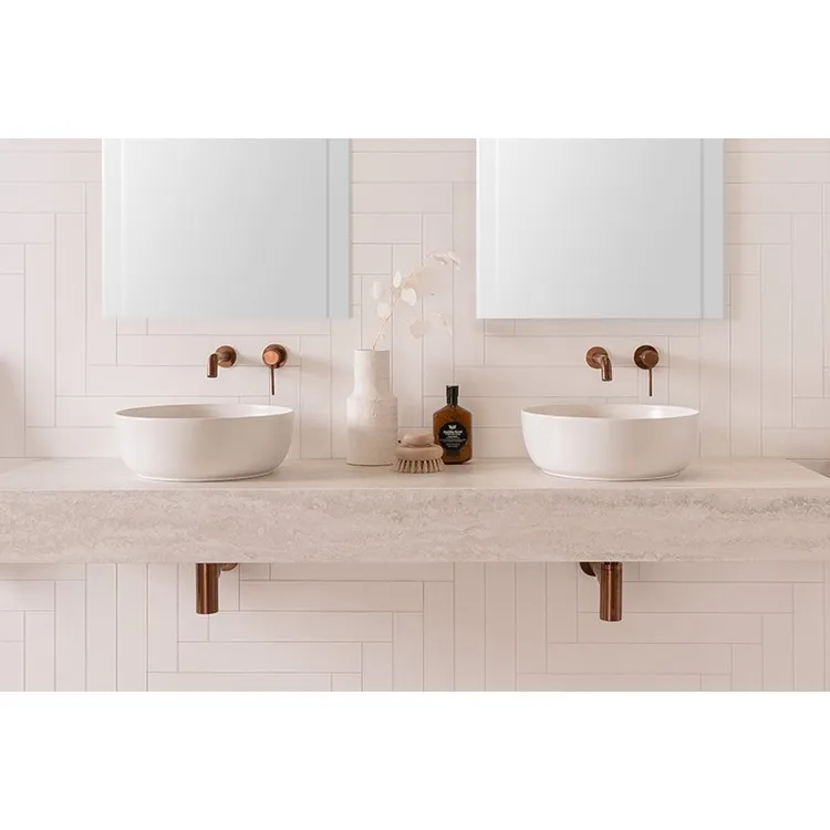 Glam Round Matte Pearl Above Counter Basin thumbnail 2