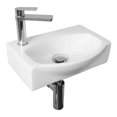Humphrey Semi-Recessed Wall Hung Basin thumbnail 1