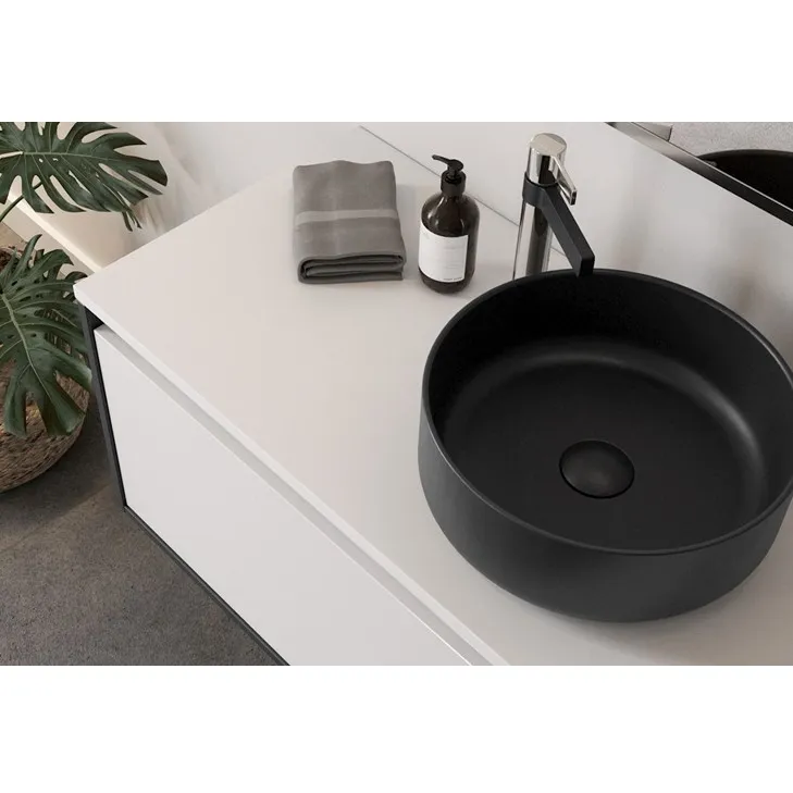 Margot Black Above Counter Basin thumbnail 2