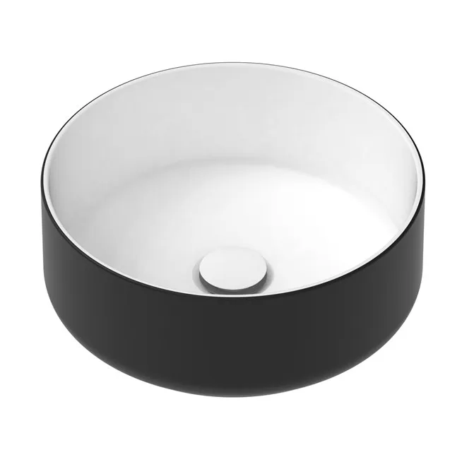 Margot Duo Black/White Above Counter Basin thumbnail 1