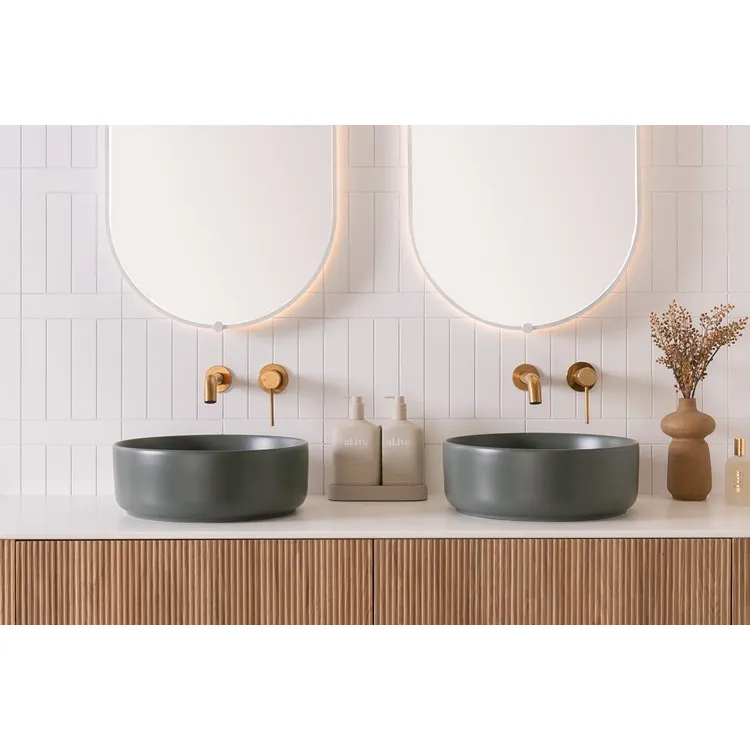 Margot Matte Forest Above Counter Basin thumbnail 2