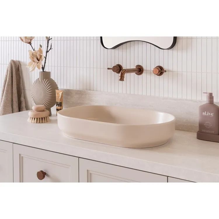 Marilyn Matte Ivory Above Counter Basin thumbnail 2
