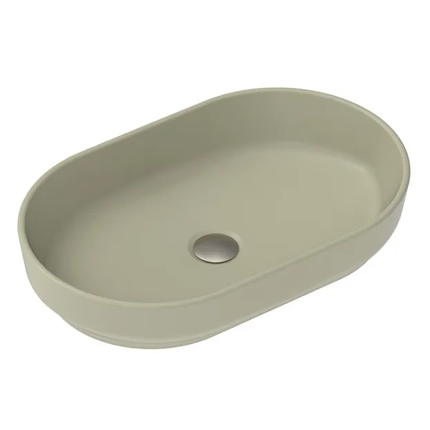 Marilyn Matte Olive Above Counter Basin thumbnail 1