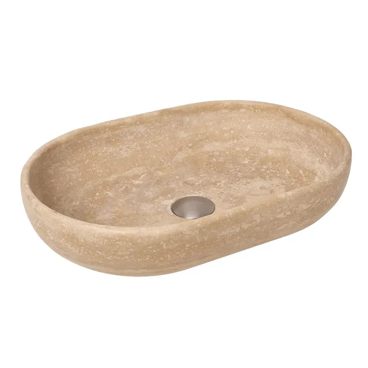 Ollie Travertine Above Counter Basin thumbnail 2