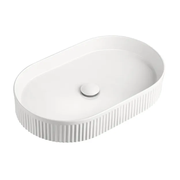 Pill Fluted Above Counter Basin thumbnail 1