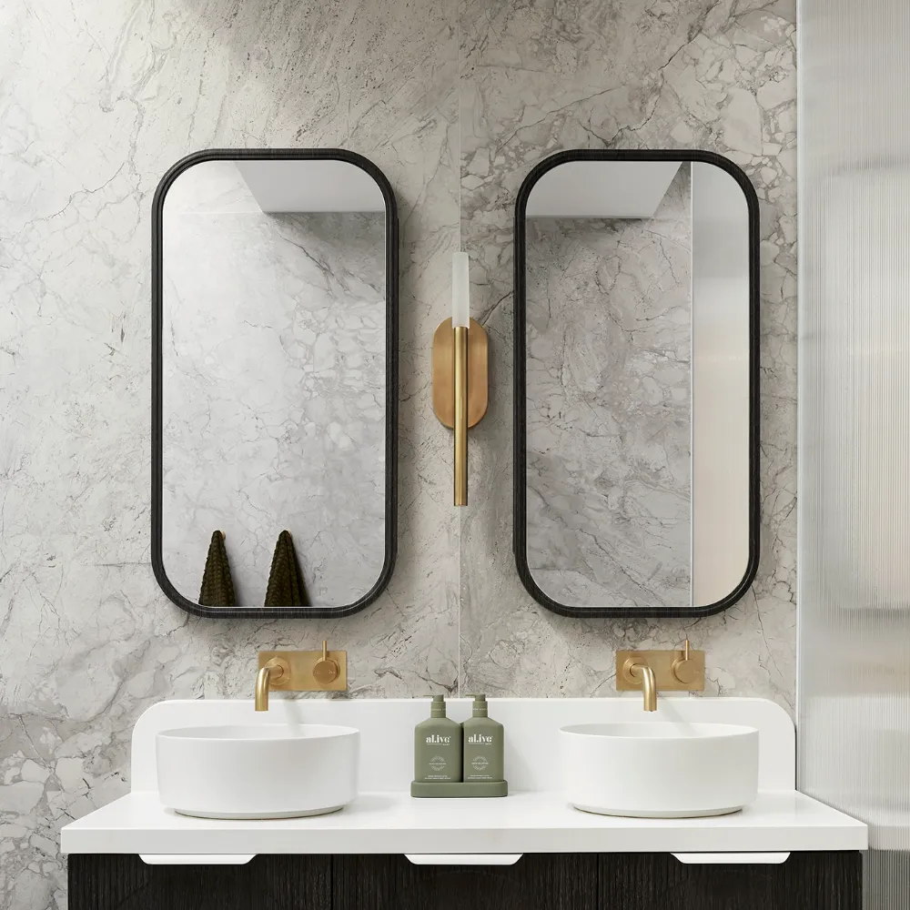 Quinn Mirrored Cabinet thumbnail 1