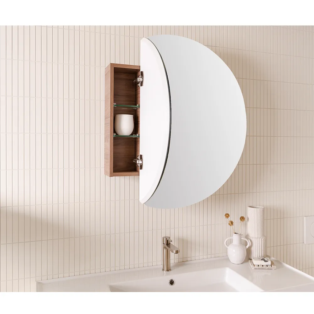 Round Mirrored Cabinet thumbnail 2
