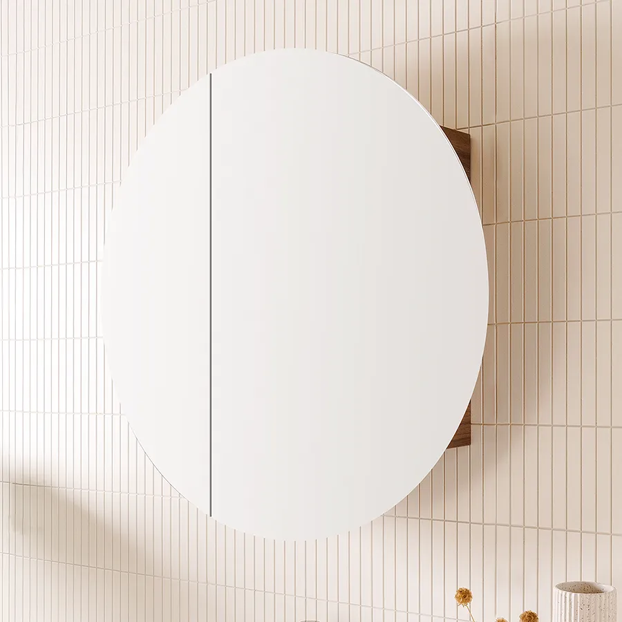 Round Mirrored Cabinet thumbnail 1