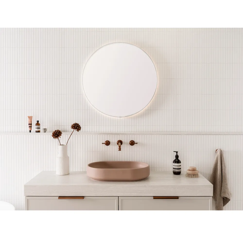 Sera Round LED Mirror thumbnail 2