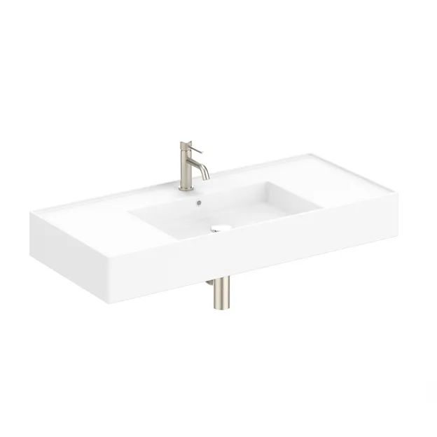 Teorema 1000 Wall Hung Basin thumbnail 1