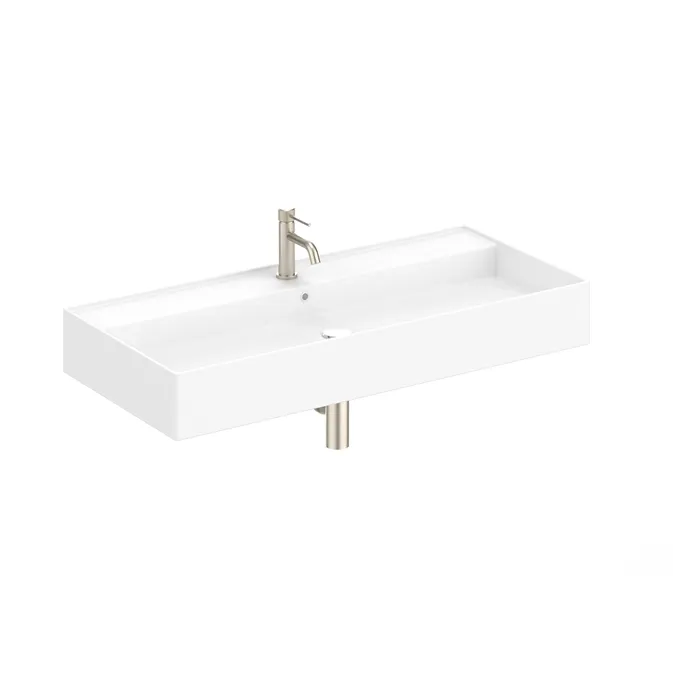 Teorema 1000 Wall Hung Basin thumbnail 3