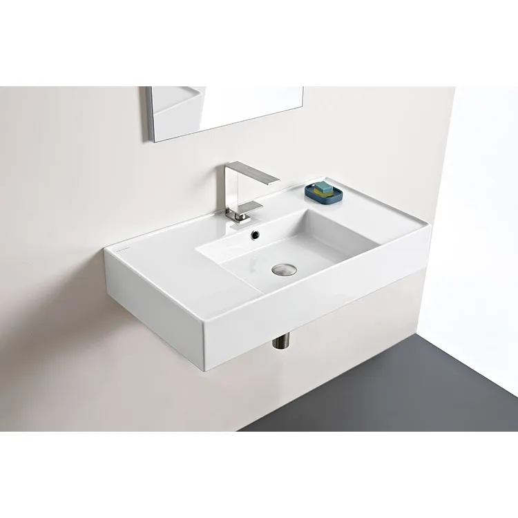 Teorema 800 Wall Hung Basin thumbnail 2