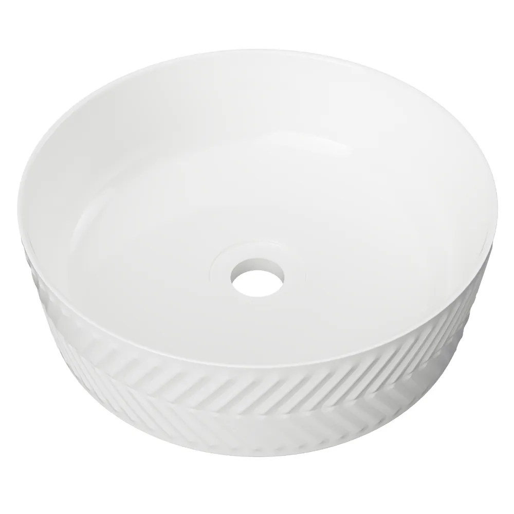 Allure Arrow Basin White Gloss thumbnail 3