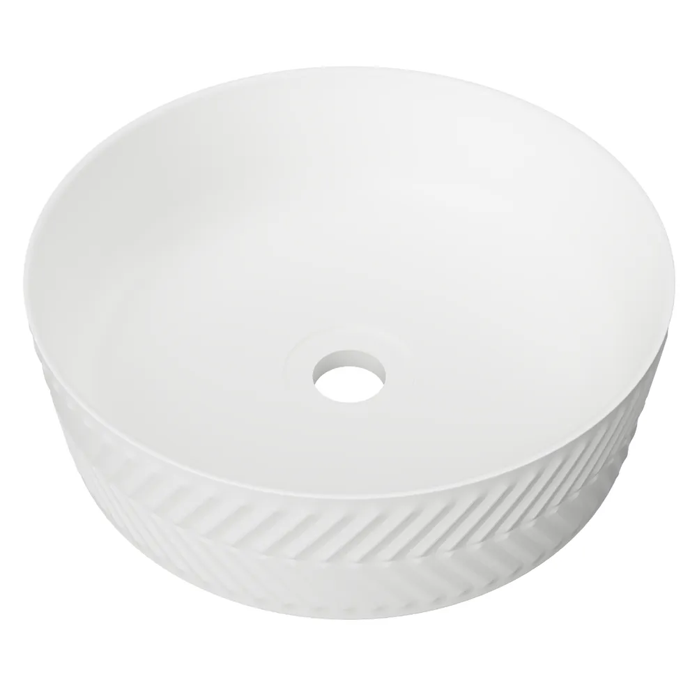 Allure Arrow Basin White Matt thumbnail 2