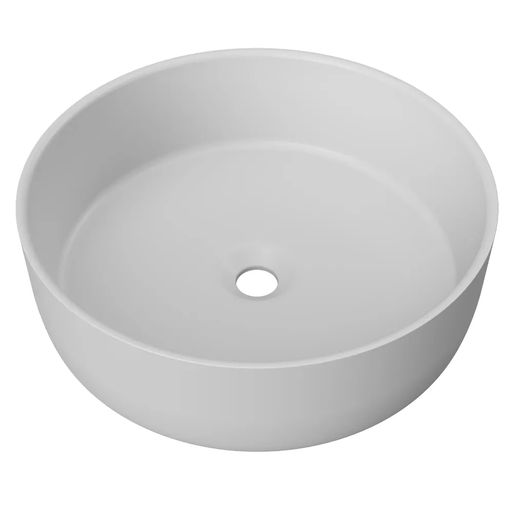 Allure Basin Light Grey Matt