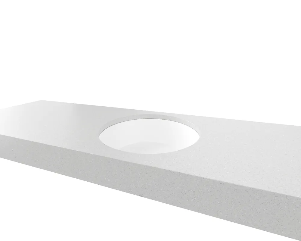 Allure Undermount Basin White Gloss