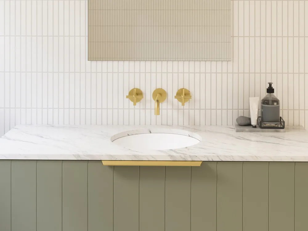 Allure Undermount Basin White Matt
