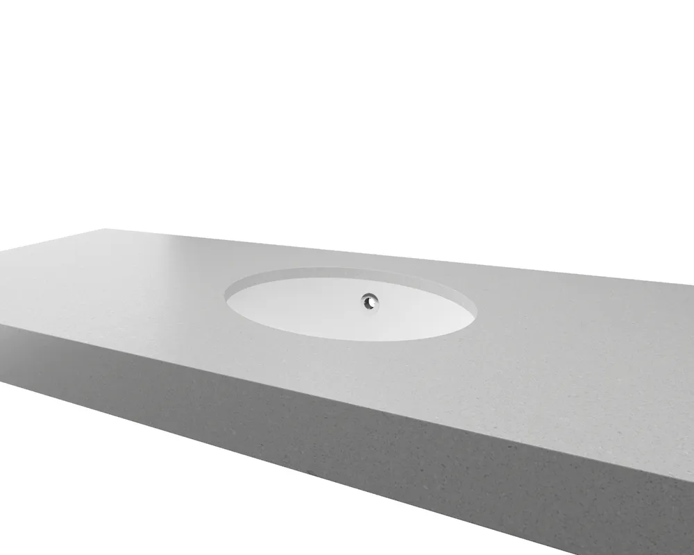 Amara Undermount Basin White Gloss thumbnail 3
