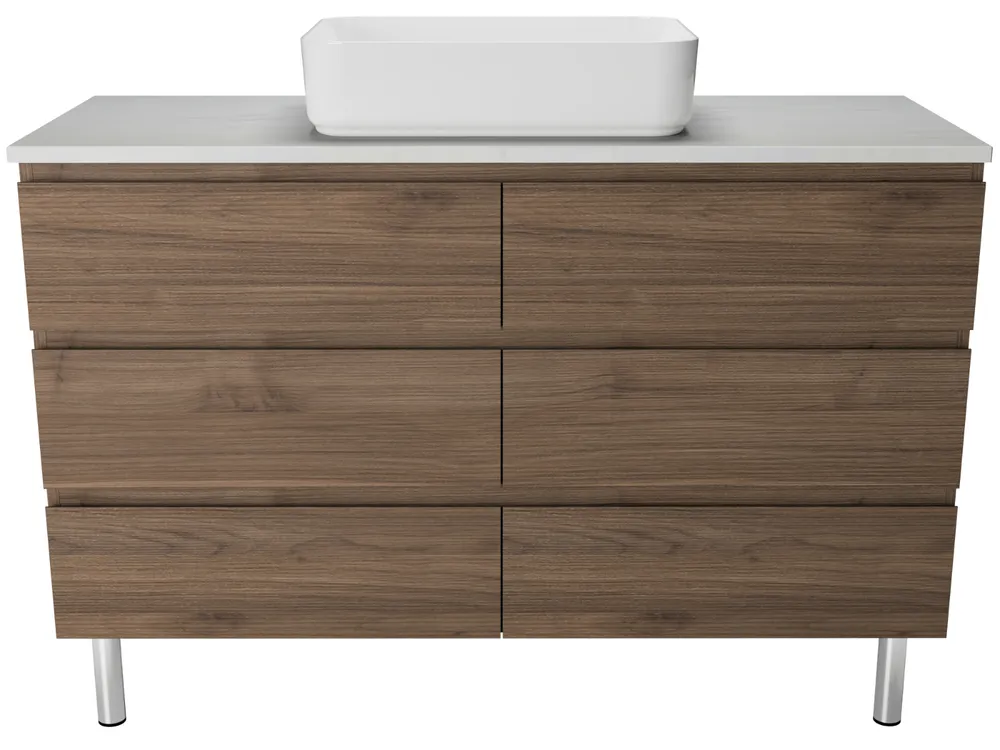 Ashton Floor Standing Vanity on Legs