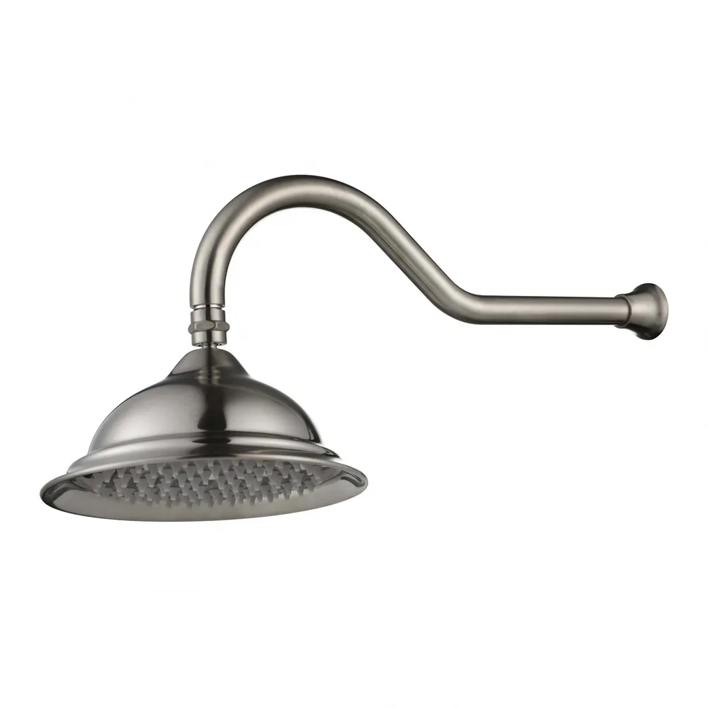 Bordeaux Shower Arm & Head PVD
Brushed Nickel