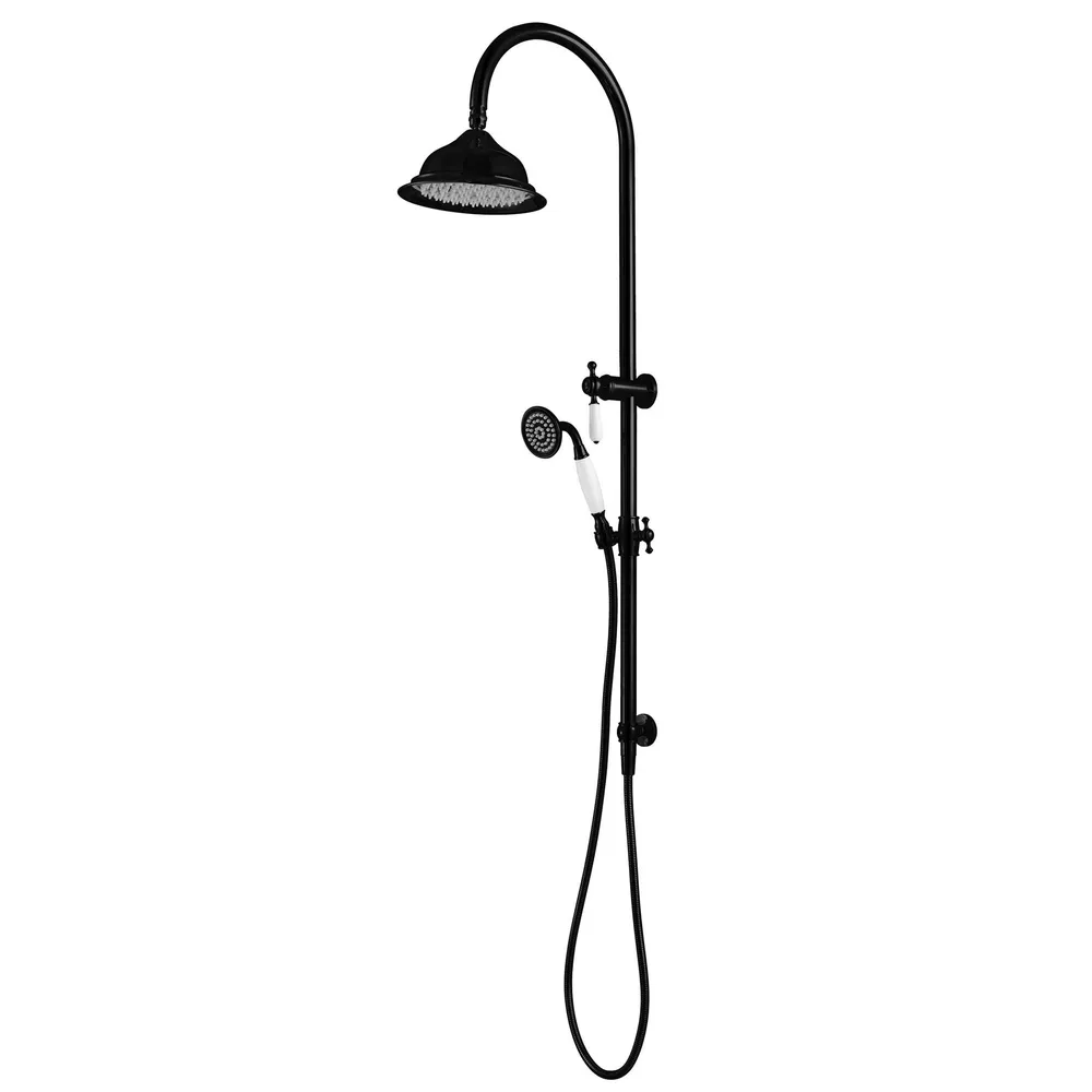 Bordeaux Shower Column Set Electroplated
Matt Black