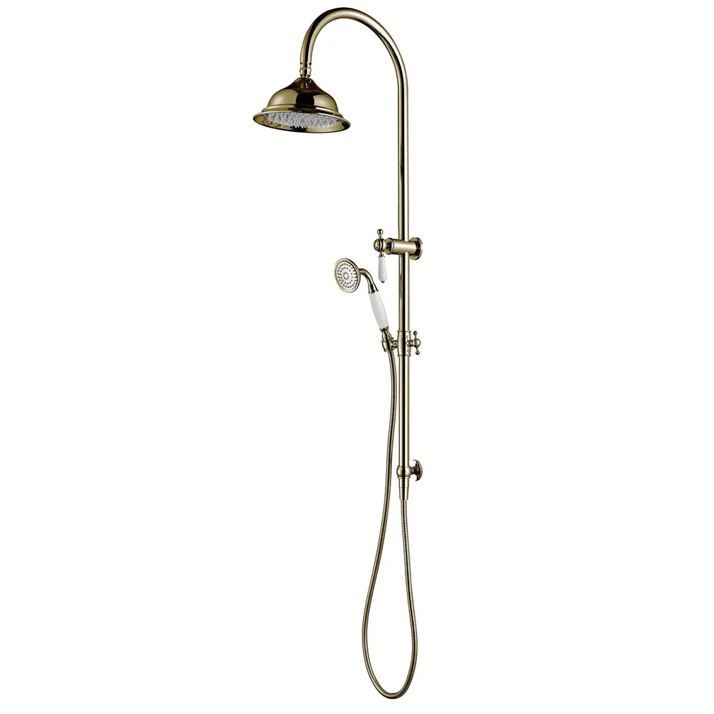 Bordeaux Shower Column Set PVD
Brushed Bronze