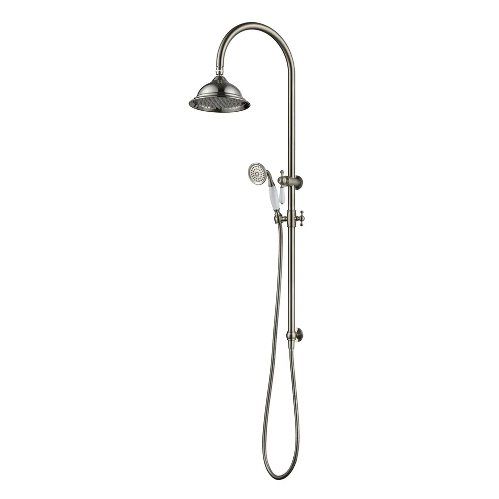 Bordeaux Shower Column Set PVD
Brushed Nickel