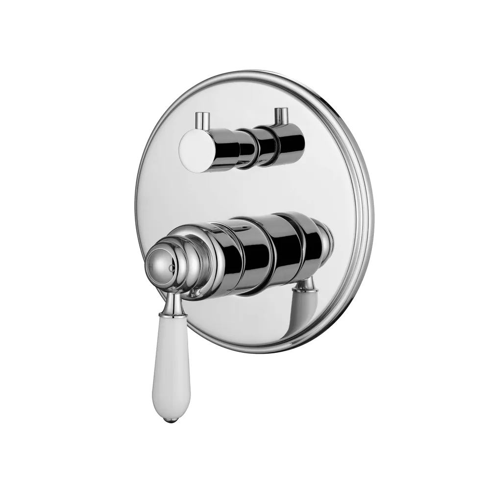 Bordeaux Shower Diverter Mixer Electroplated Chrome