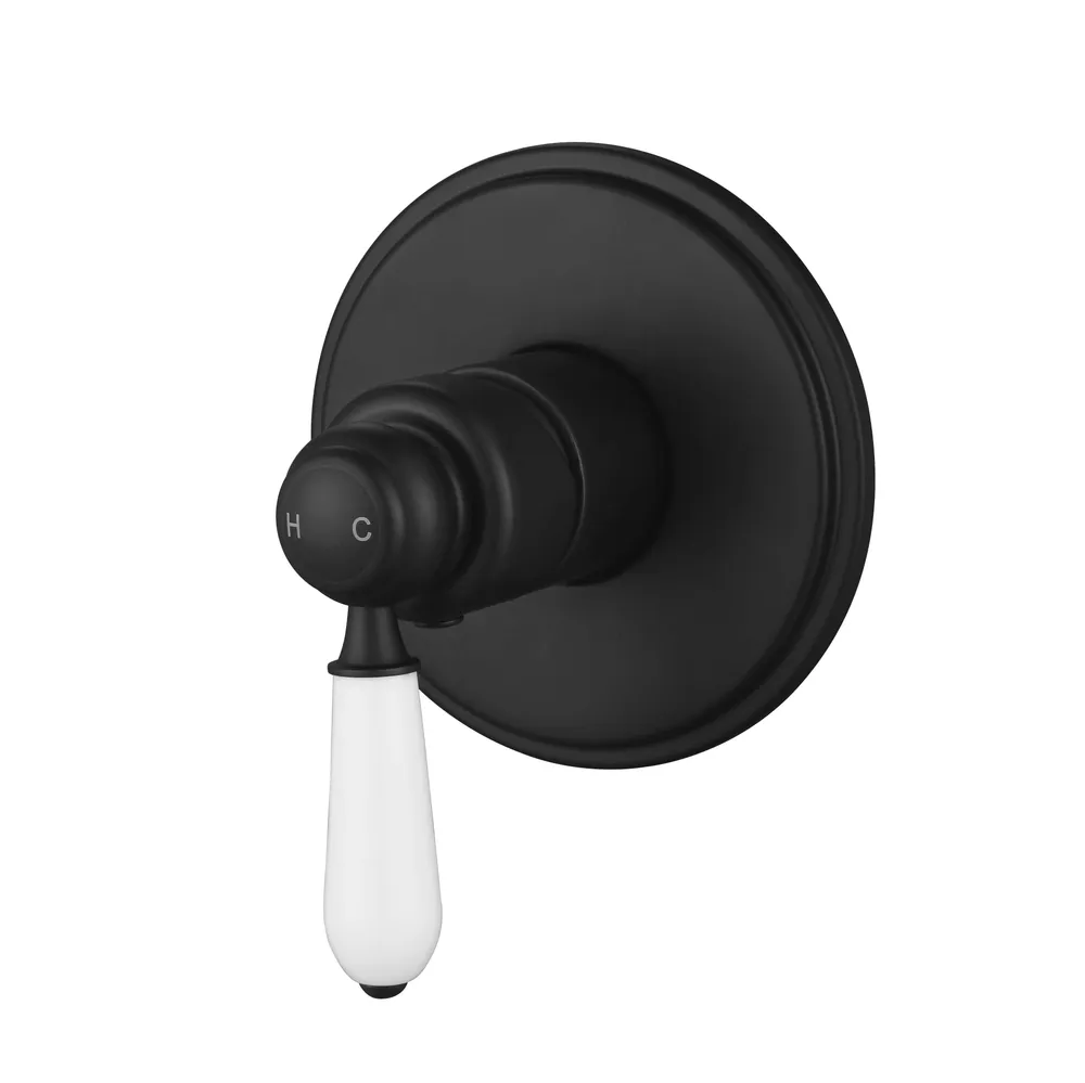 Bordeaux Shower Mixer ElectroplatedMatt Black