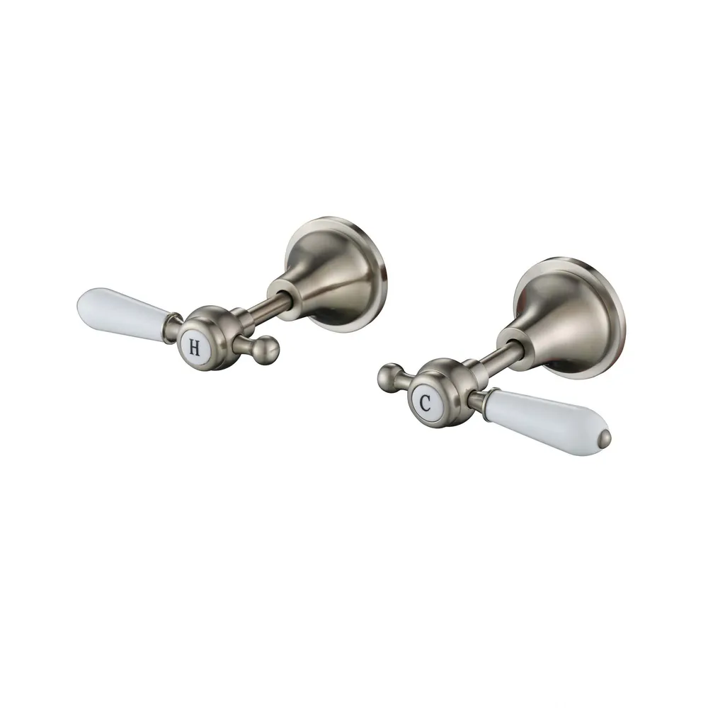 Bordeaux Wall Top Assemblies PVD
Brushed Nickel