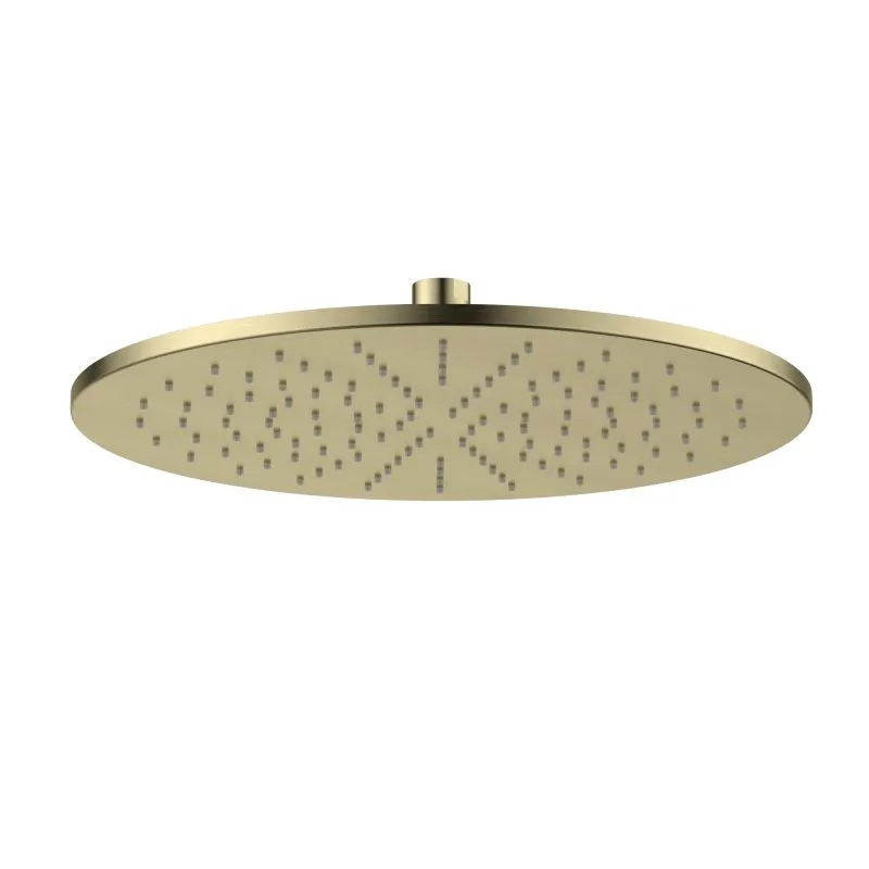 Brass Round Shower Head Brushed Bronze 300mm