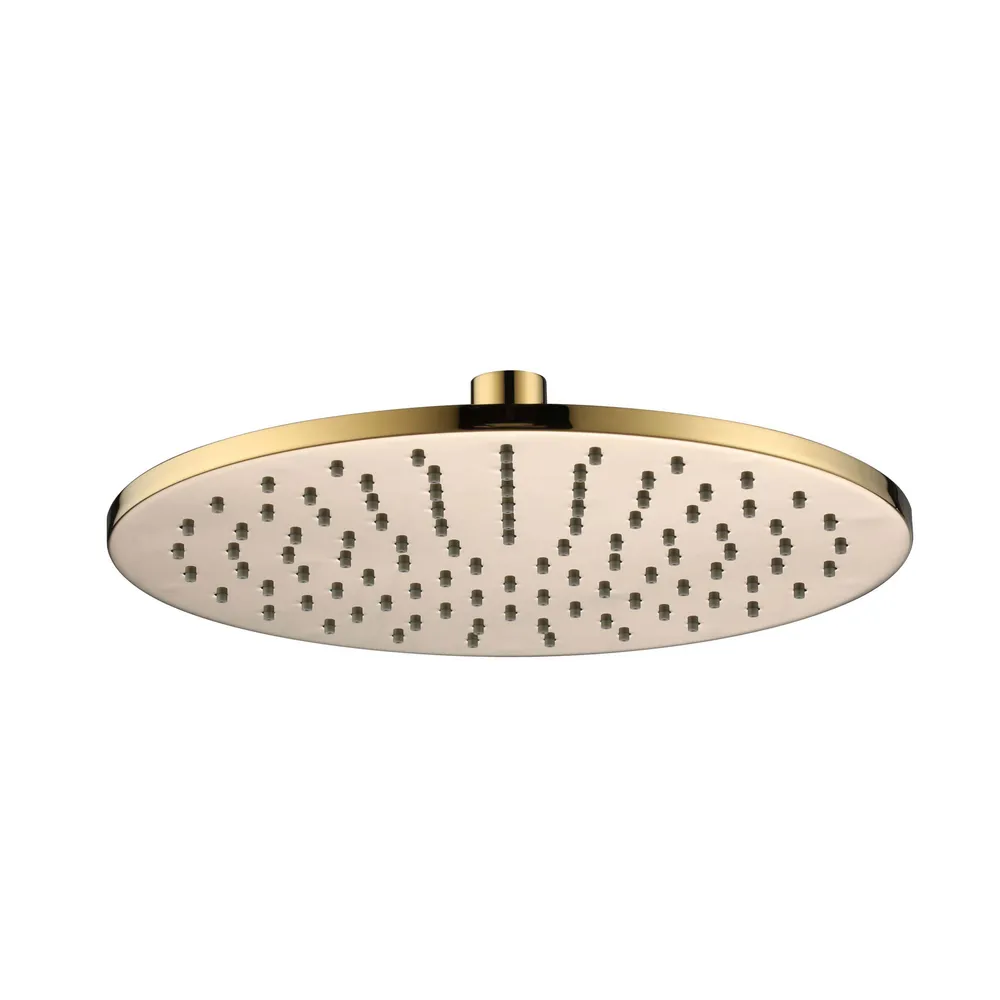 Brass Shower Head Round 250Mm PVD
Polished Brass