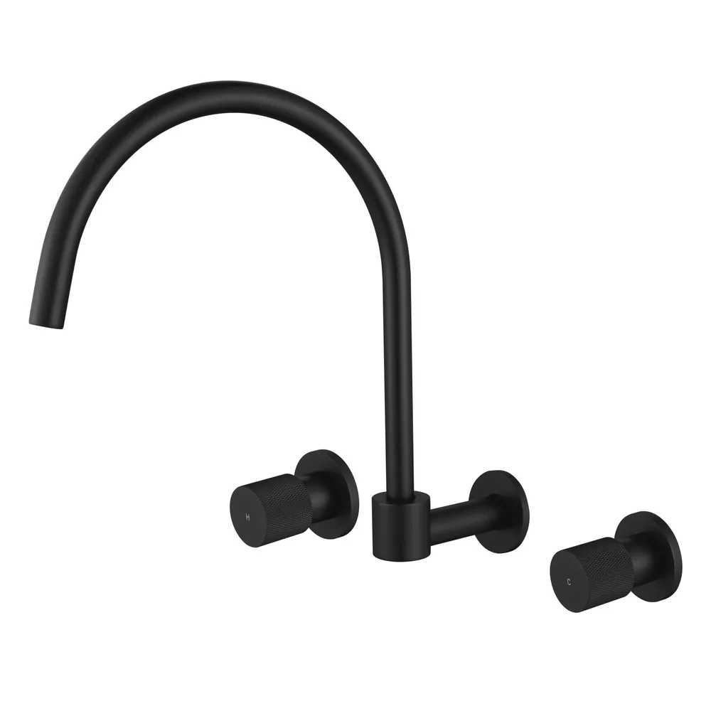 Cadence Wall Sink Set Electroplated
Matt Black