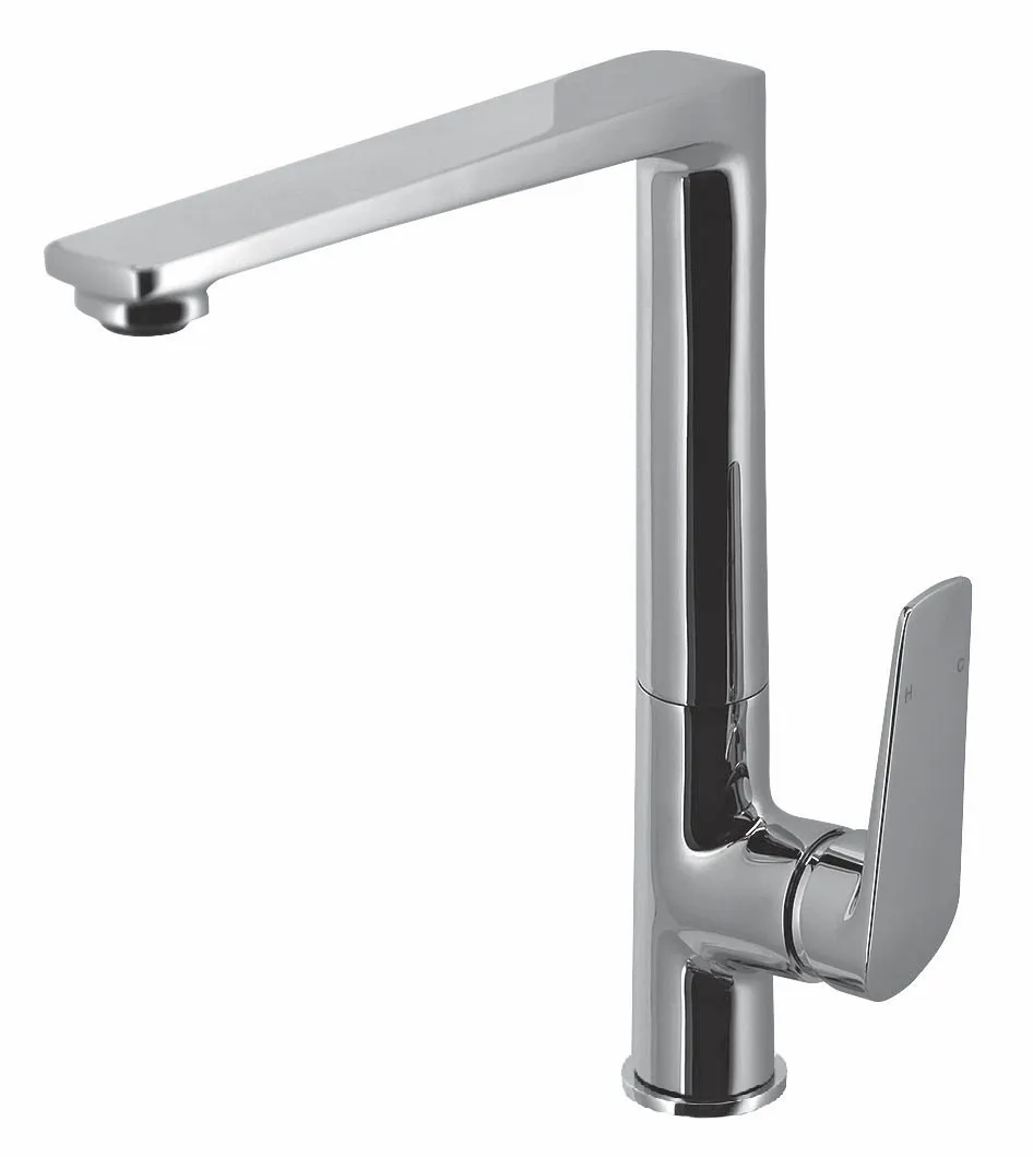 Cascade Kitchen Mixer Electroplated Chrome