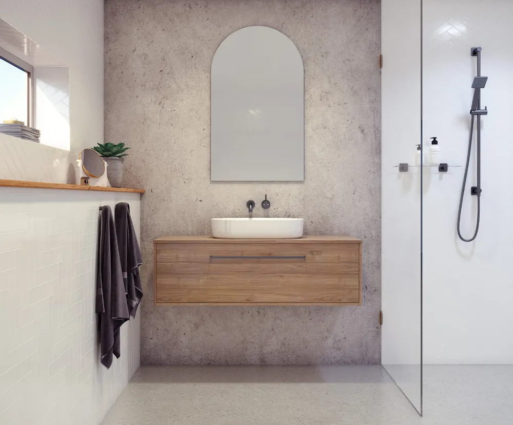 Delaware Wall Hung Vanity 18mm Laminate Top thumbnail 4
