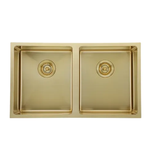Double Bowl Sink Pvd Finish