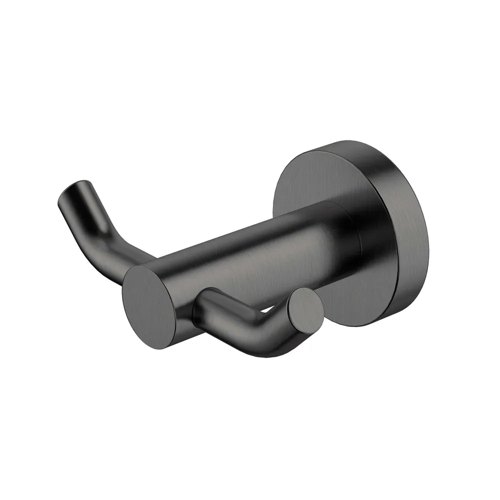 Double Robe Hook Electroplated
Gunmetal
