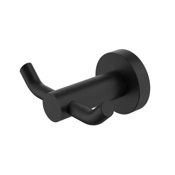 Double Robe Hook Electroplated
Matt Black