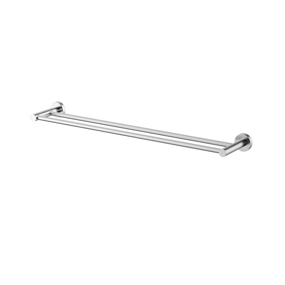 Double Towel Rail 600Mm Electroplated
Brushed Chrome