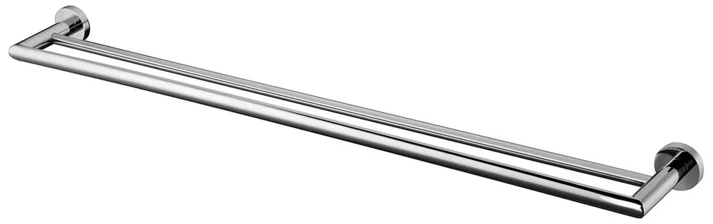 Double Towel Rail 600Mm Electroplated Chrome