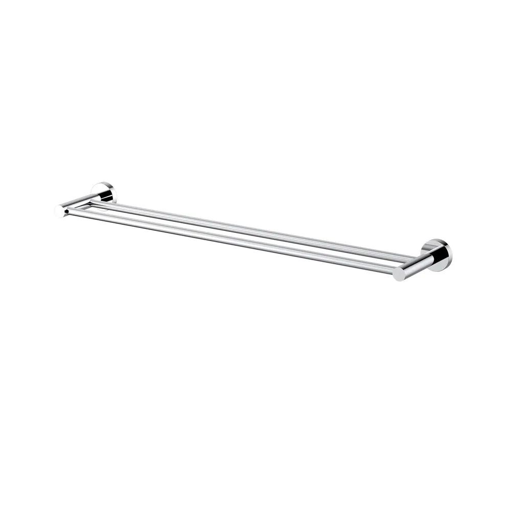 Double Towel Rail 600Mm Electroplated Chrome