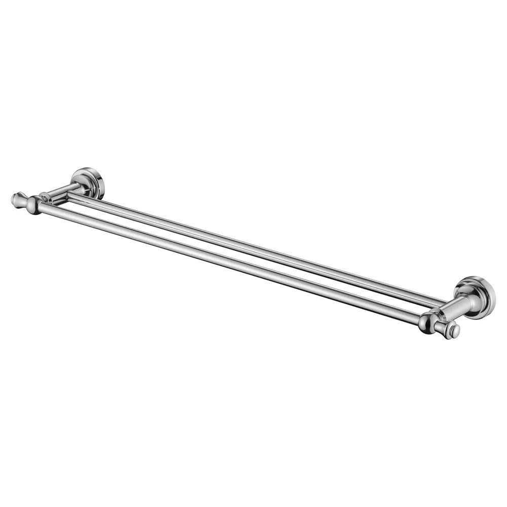 Double Towel Rail 600Mm Electroplated Chrome