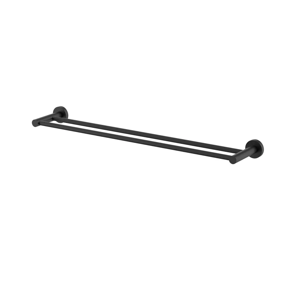 Double Towel Rail 600Mm Electroplated
Matt Black